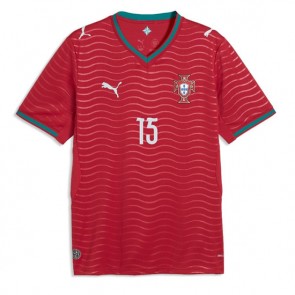 Portugal Joao Neves #15 Hjemmebanetrøje VM 2026 Kortærmet